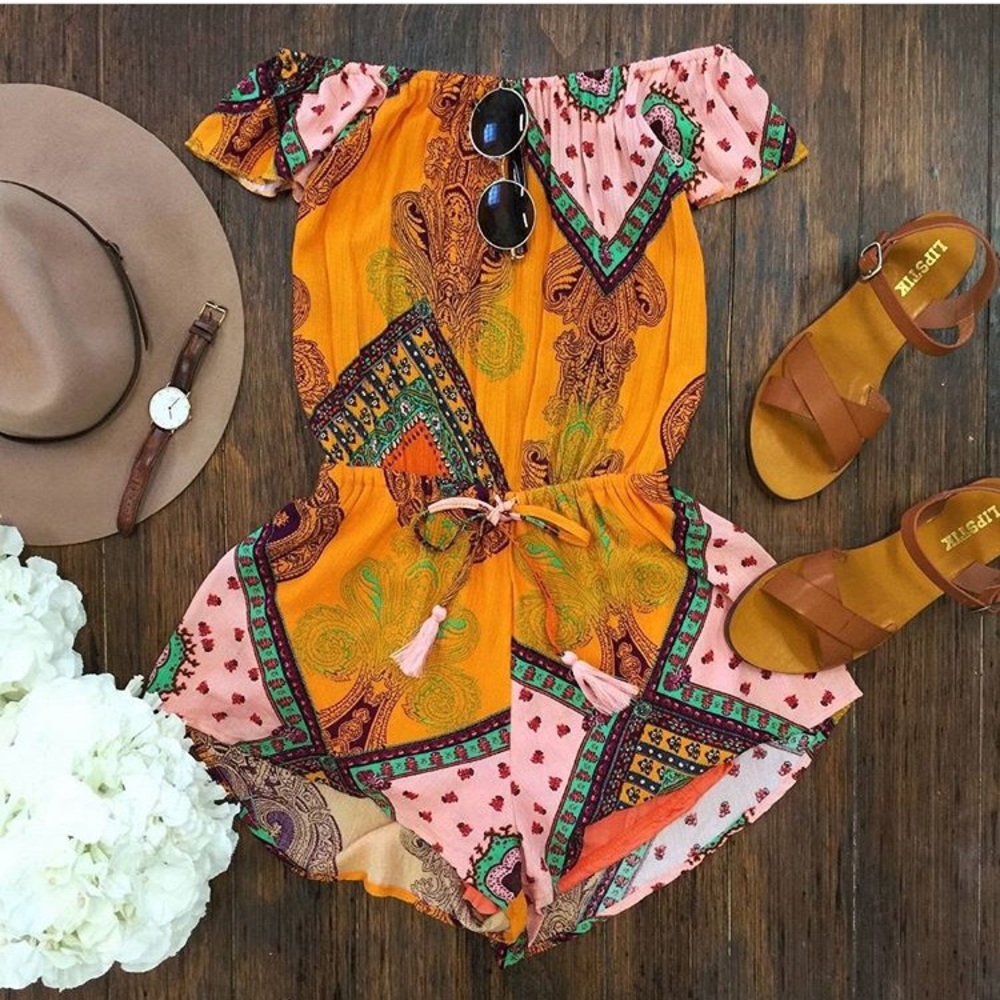 Mura boutique boho romper
