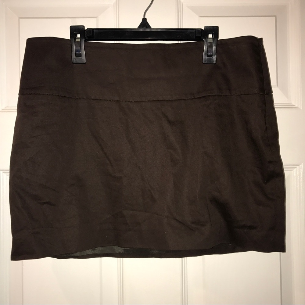 Express Brown Skirt