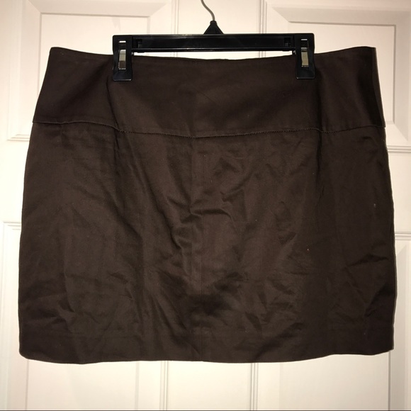 Express Brown Skirt - Picture 2 of 3