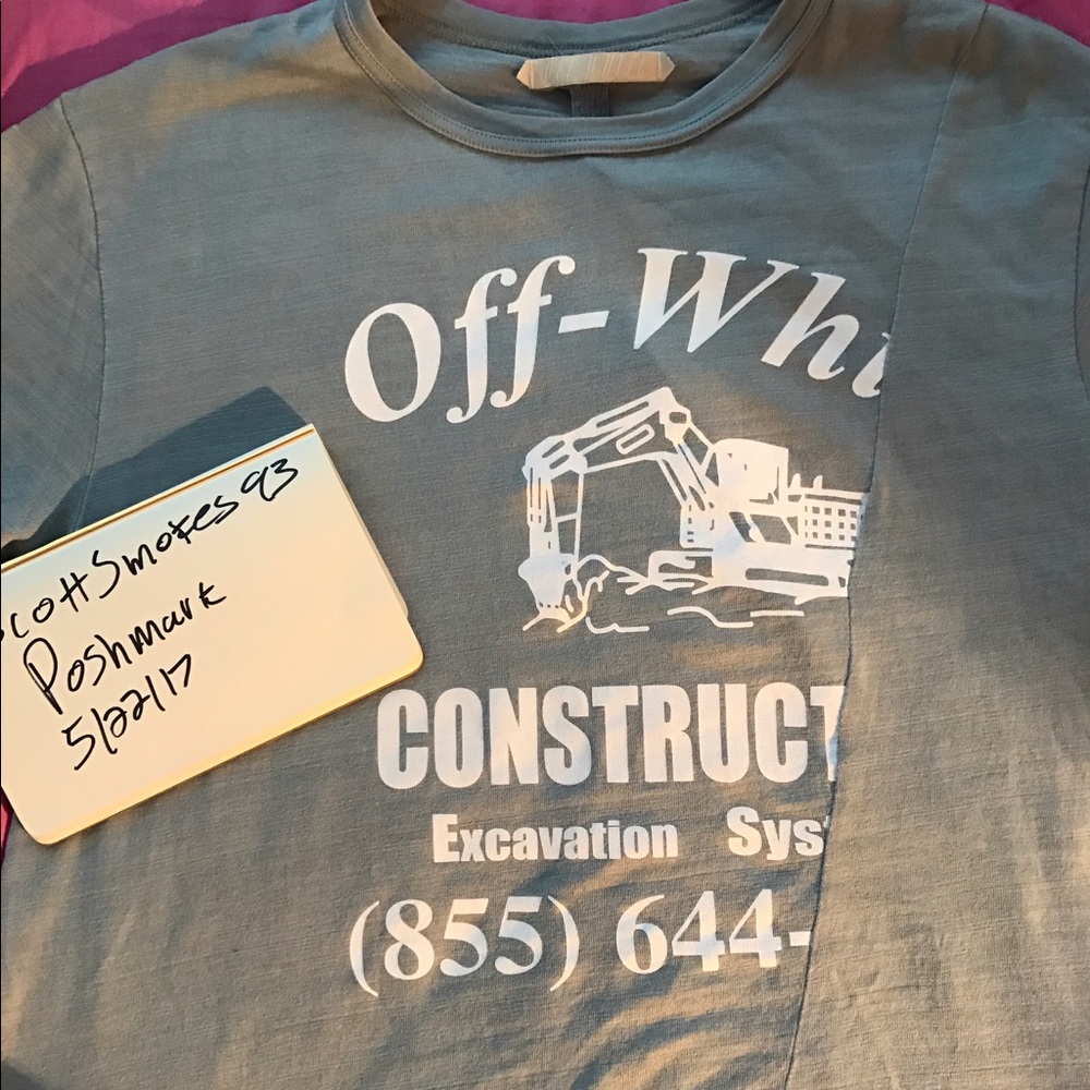 Off White Construction tee