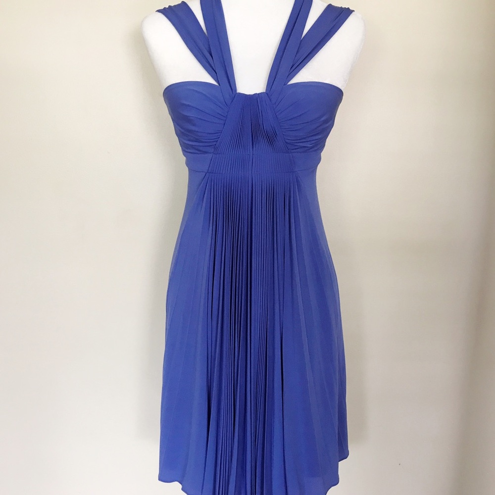 •NWT BCBG Maxazria Bt.Chambra pleated tunic dress