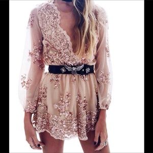 Reserved - bundle for 2 sequin rompers