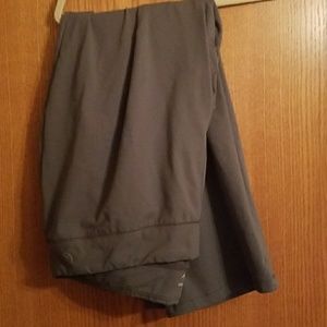 Lands' End Plus Size Active Pant Artic Gray 3X