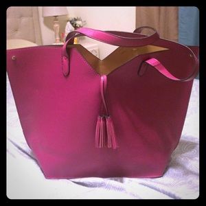 Neiman Marcus Fuscia Shoulder Bag/Tote