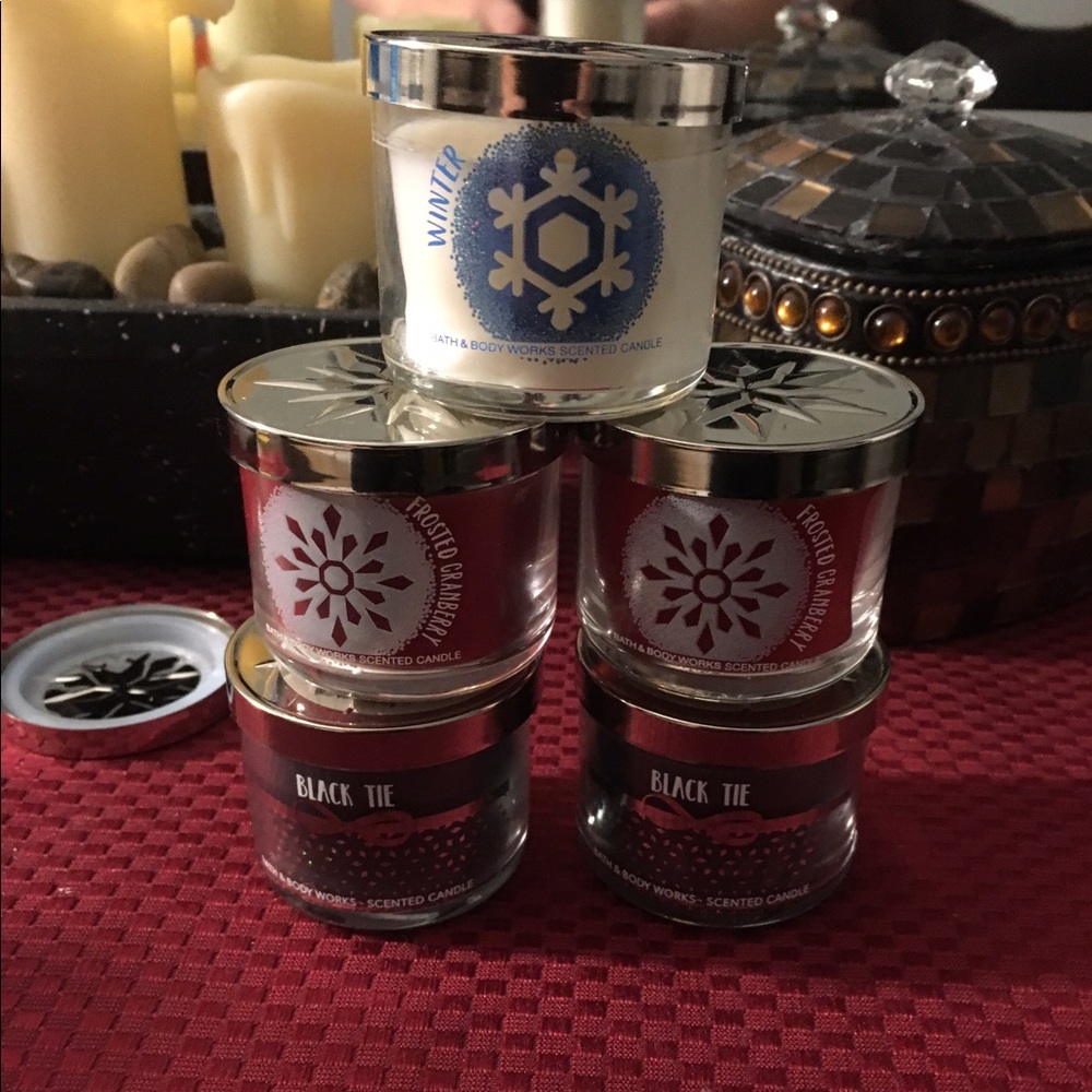 5 BBW Mini Candles