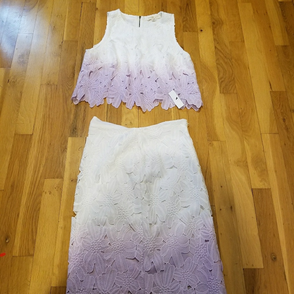 Skirt and top