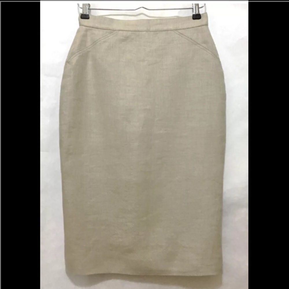 PROENZA SCHOULER Cream Pencil Skirt