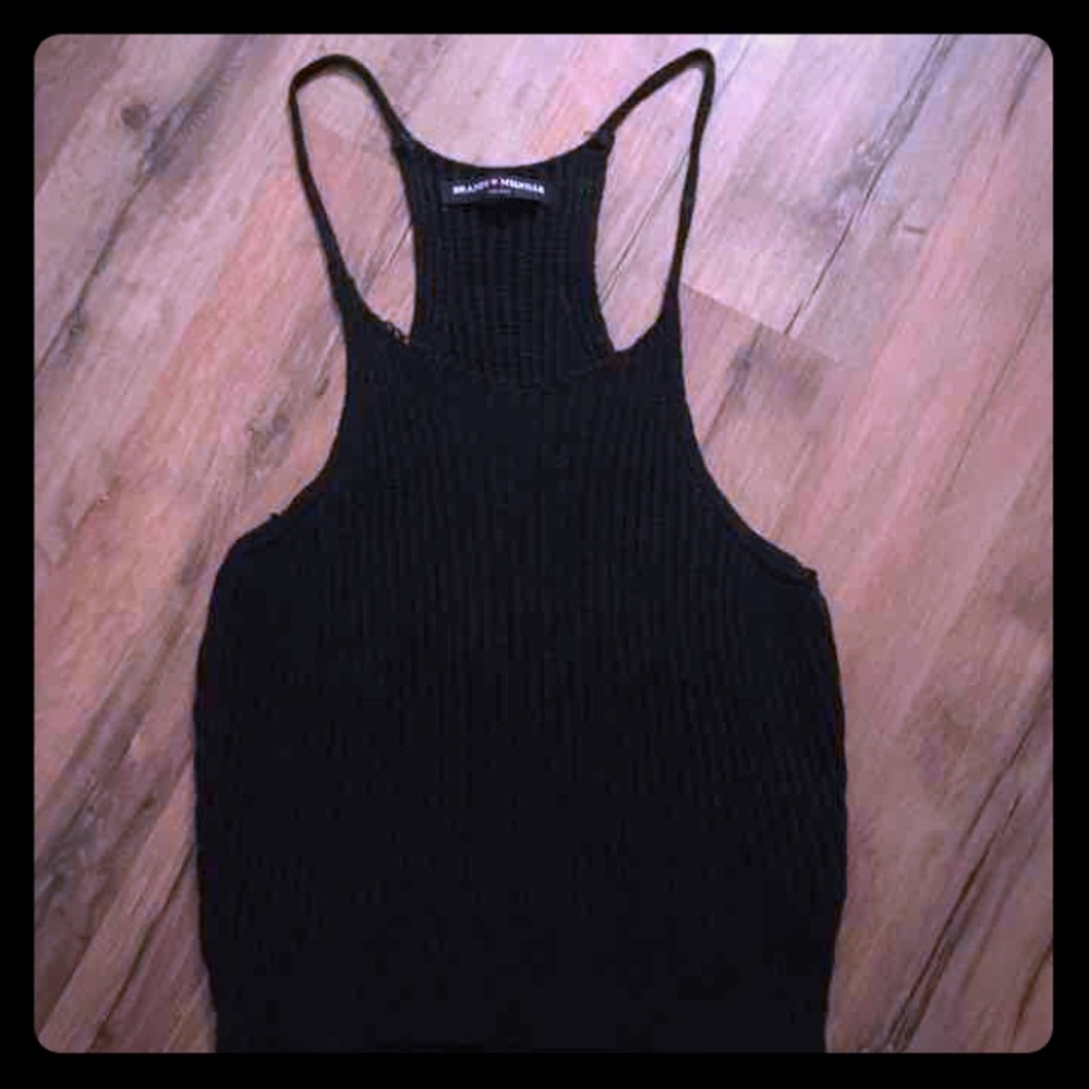 Brandy Melville  dark gray tank top