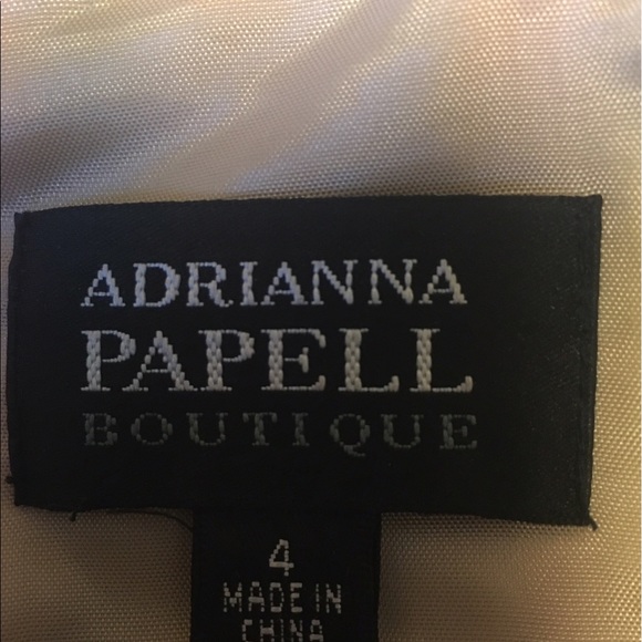 Adrianna Papell Boutique Evening Dress. Size 4 - Picture 3 of 4