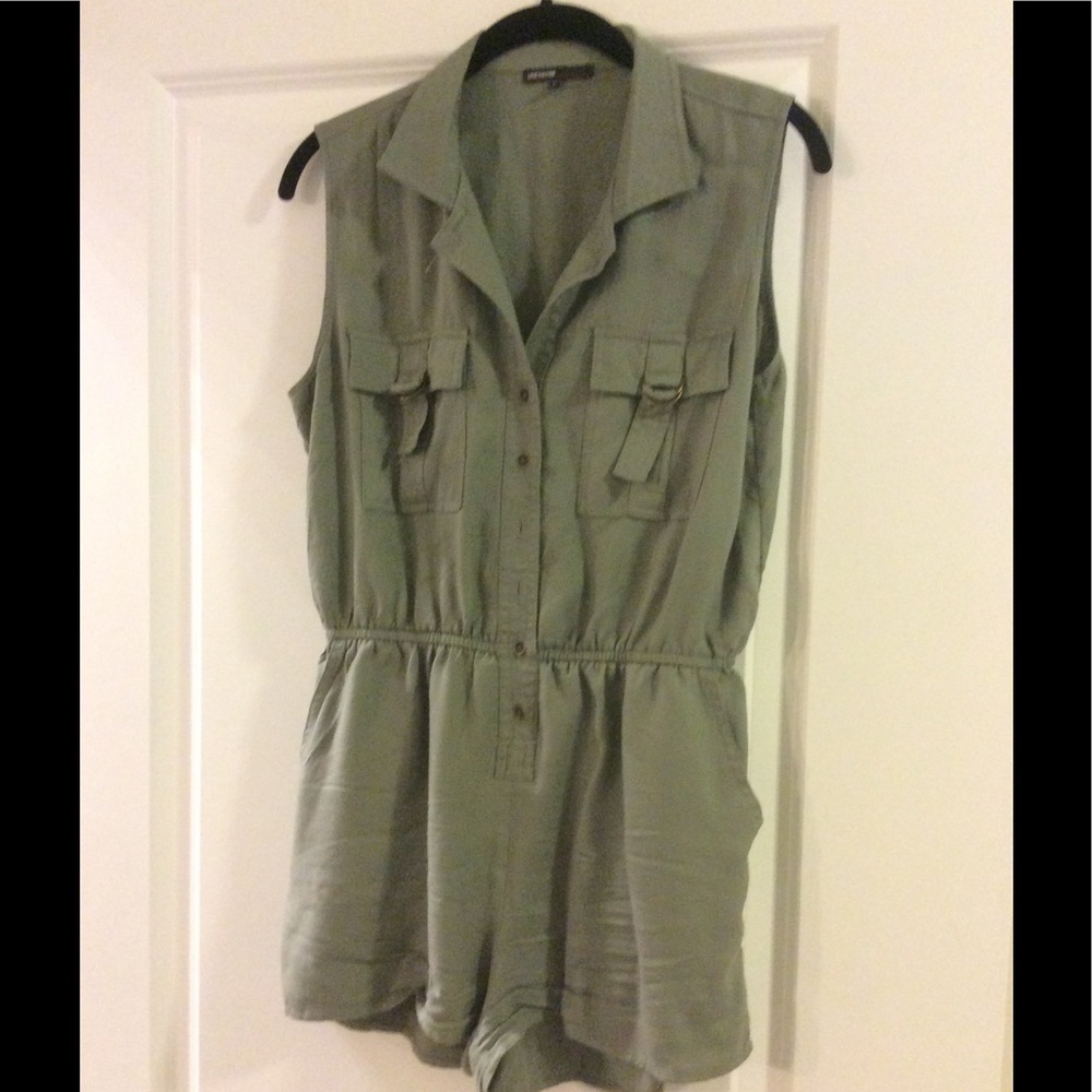 Love Culture green romper.