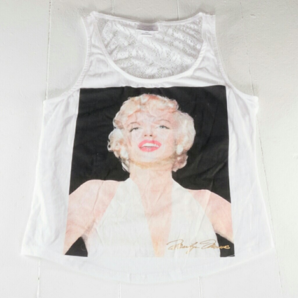 Marilyn Monroe Tank Top Size Small