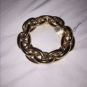 Gold chain link bracelet!