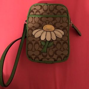 Coach wristlet