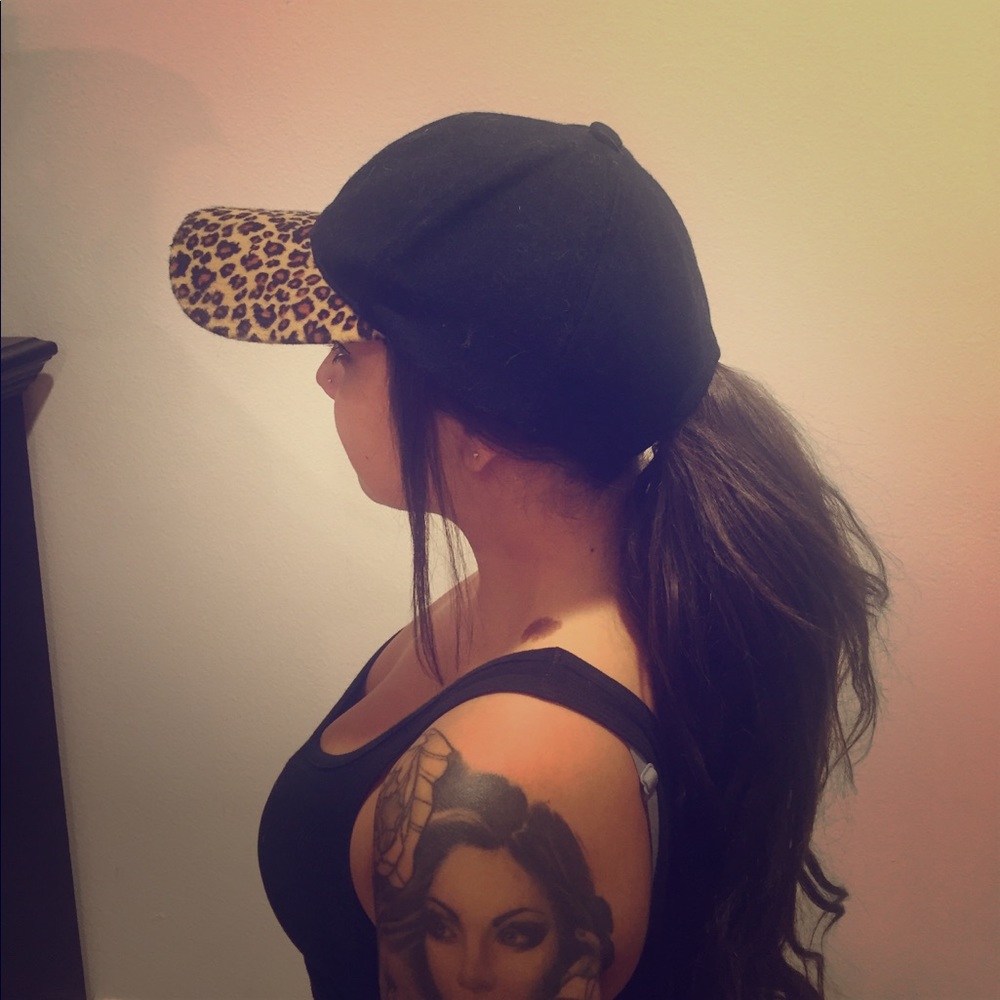 Cheetah bill cap!