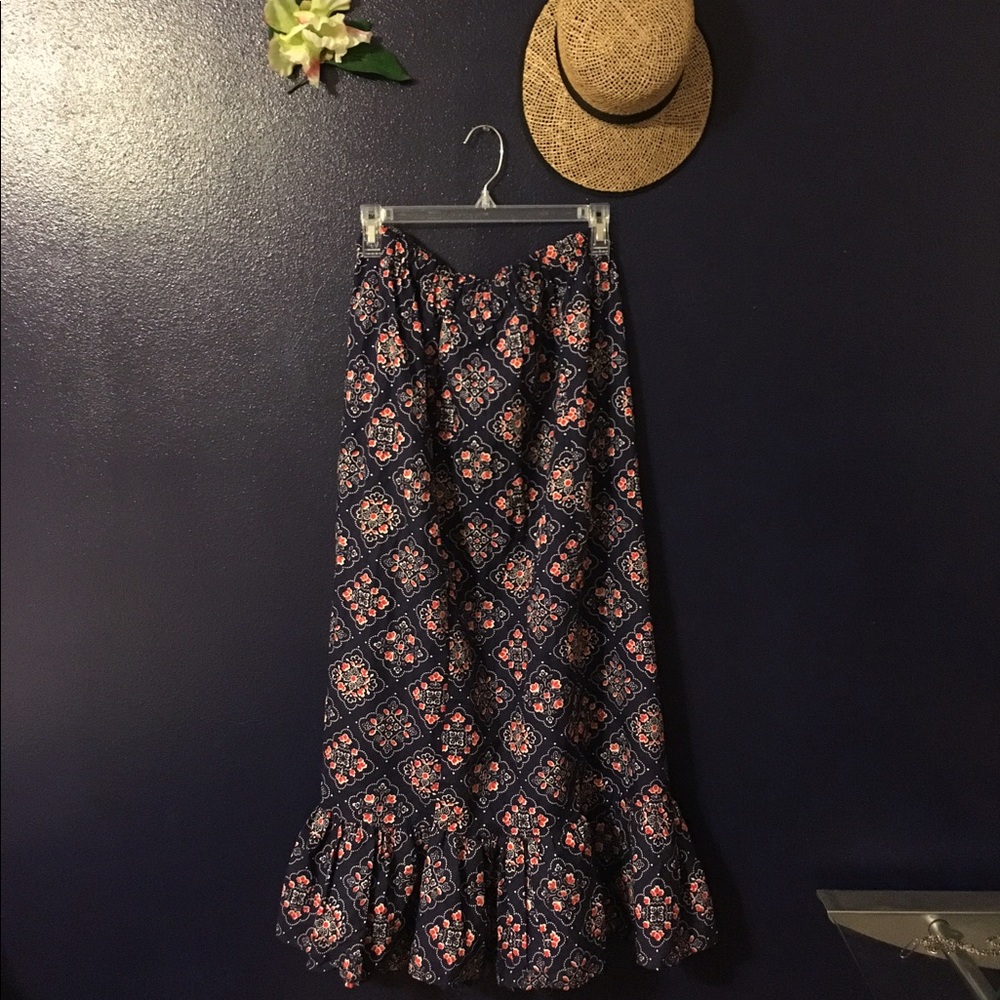 Plus size flow you summer skirt