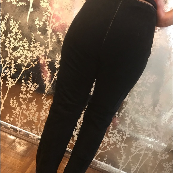 Sent as gift 🎁 NEW SUEDE PANTS - Picture 5 of 7