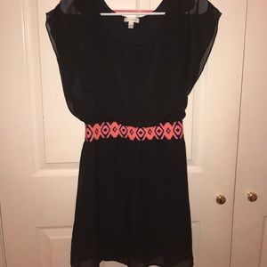 Black "Chiffon" Dress