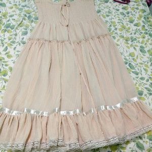 Crinkle Chiffon Skirt