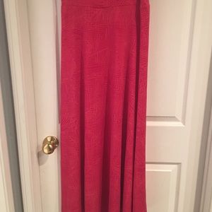 LuLaRoe small Maxi skirt