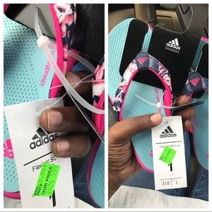 Adidas flip flops