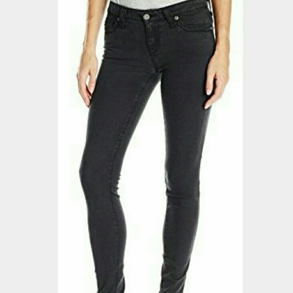 Big Star Alex Skinny Jeans in Faded Black - Picture 1 of 4