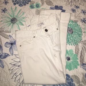 Express White Skinny Jeans