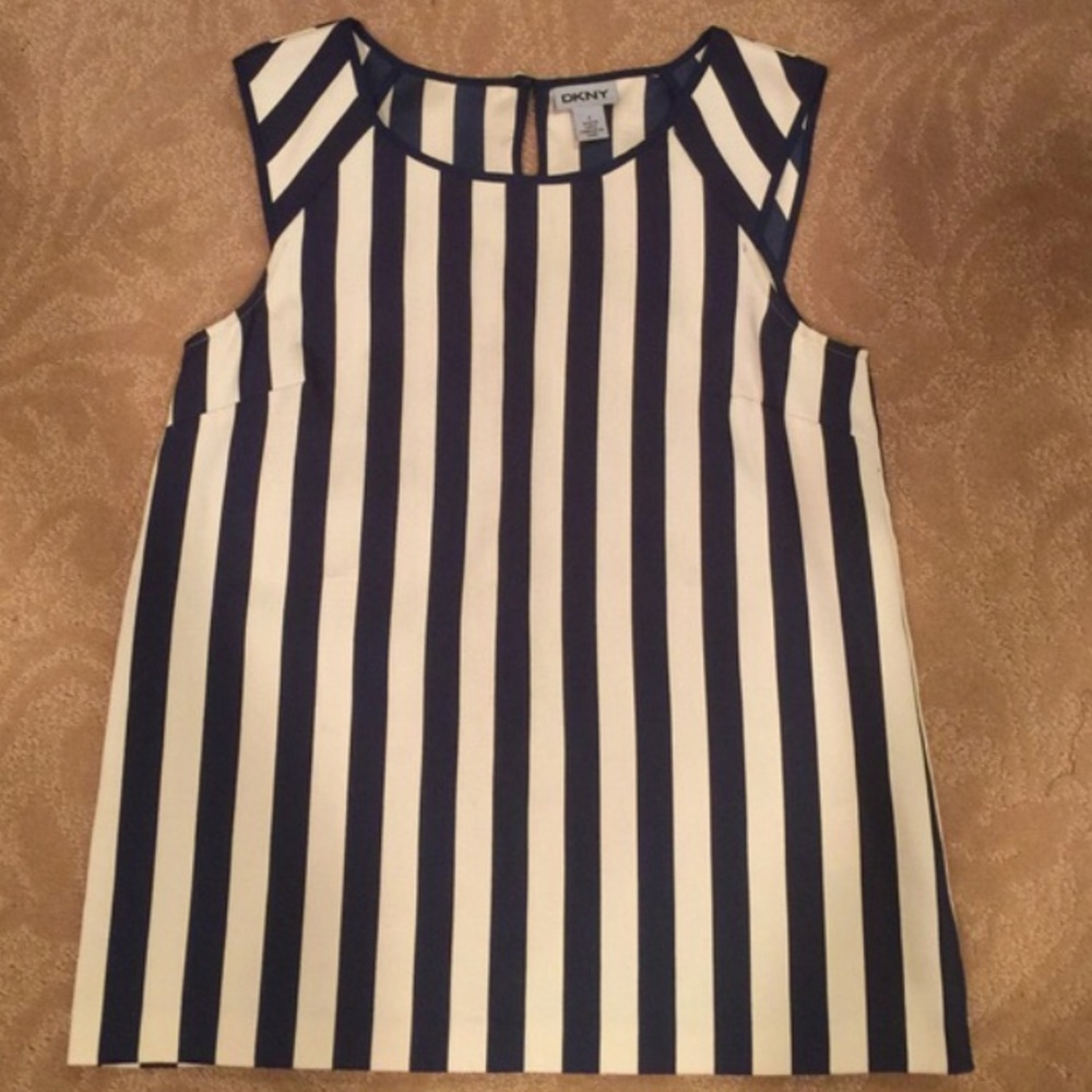 Stylish striped DKNY summer top