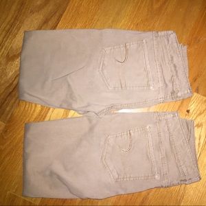 American Eagle Khaki Jeggings size 2 Short