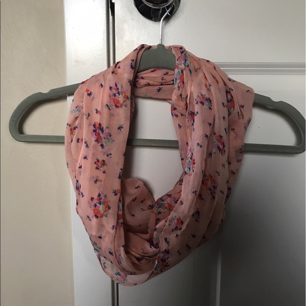 American Eagle Floral Infinity Scarf