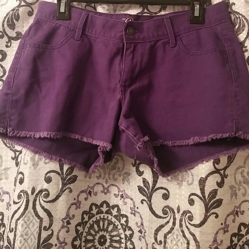 Purple shorts?
