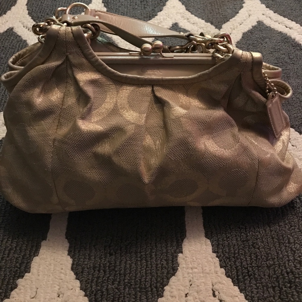 Gold Coach Purse