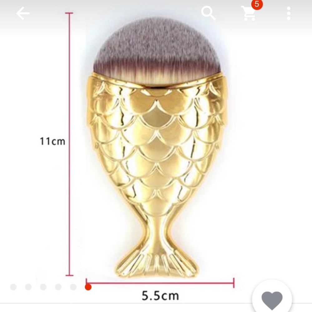 10 x 1 Sale!! Host Pick Mermaid tail brush - Picture 4 of 4