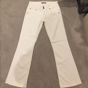 Hudson white jeans