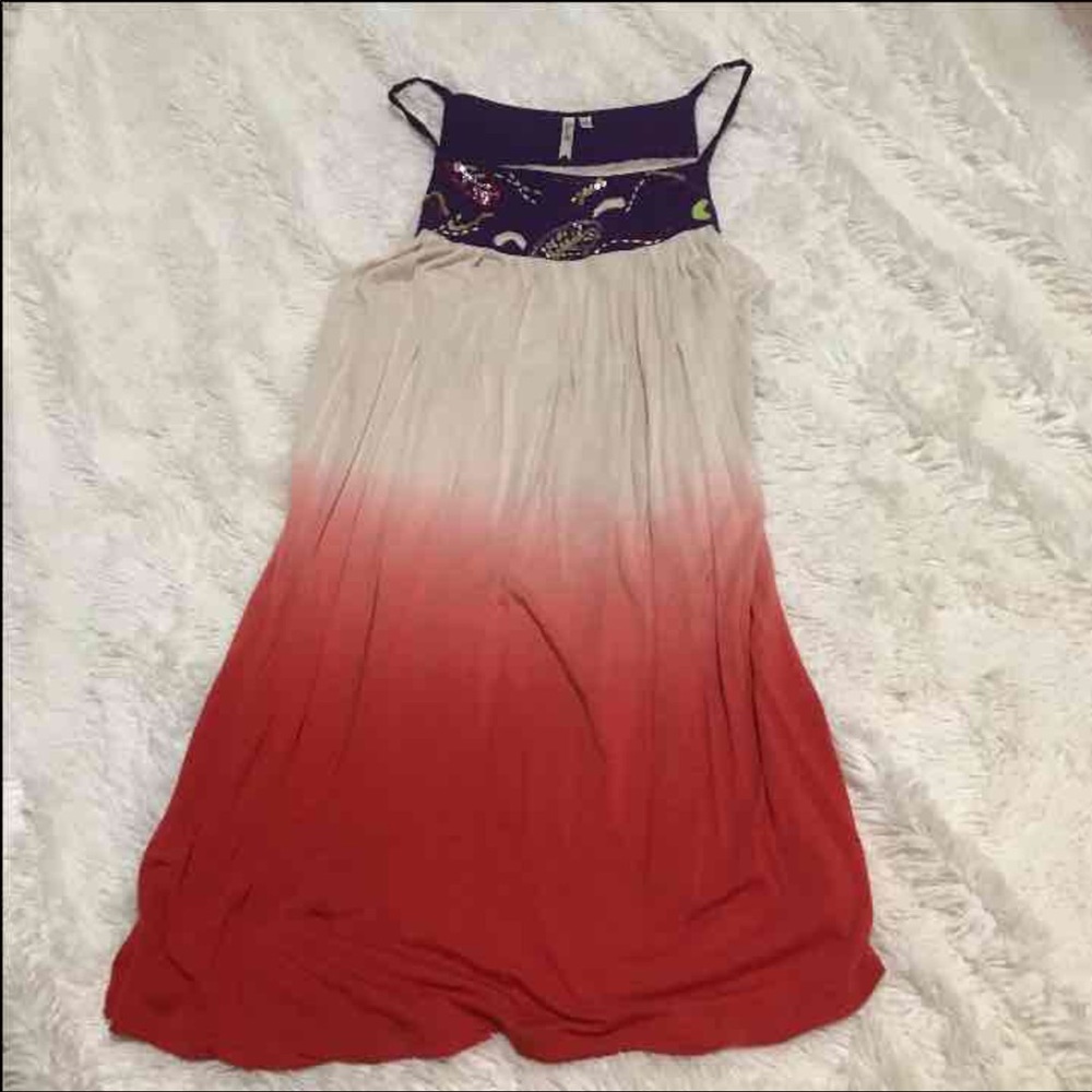 Ombré embellished dress Sz Small