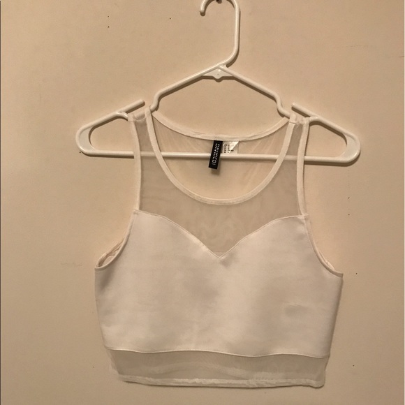 Sheer Sweetheart Crop Top - Picture 1 of 1