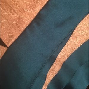 bebe Ivory Beige Ribbon and Lace Dress