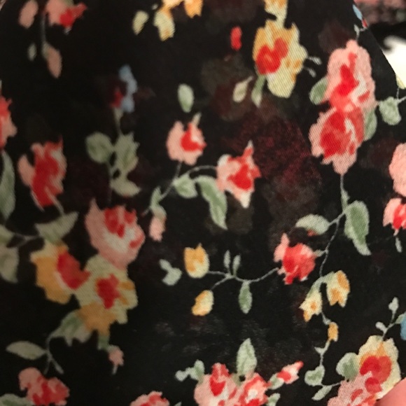 Floral Halter Trapeze Dress - Picture 2 of 2