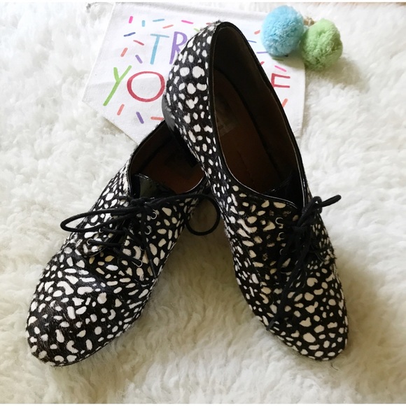 DV by Dolce Vita Shoes - DV by Dolce Vita 'Flynn'  Calf Hair Lace Loafers