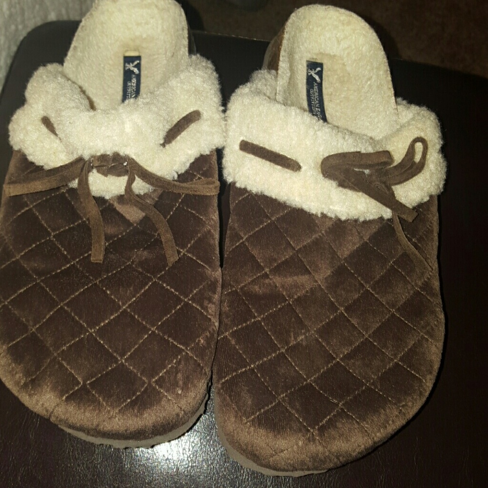 Slip on shoes that are so furry on the inside