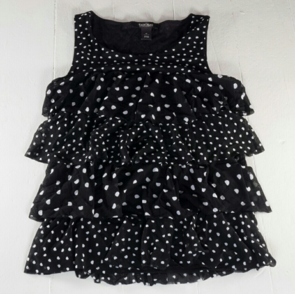 White House Black Market Sleeveless Blouse Medium