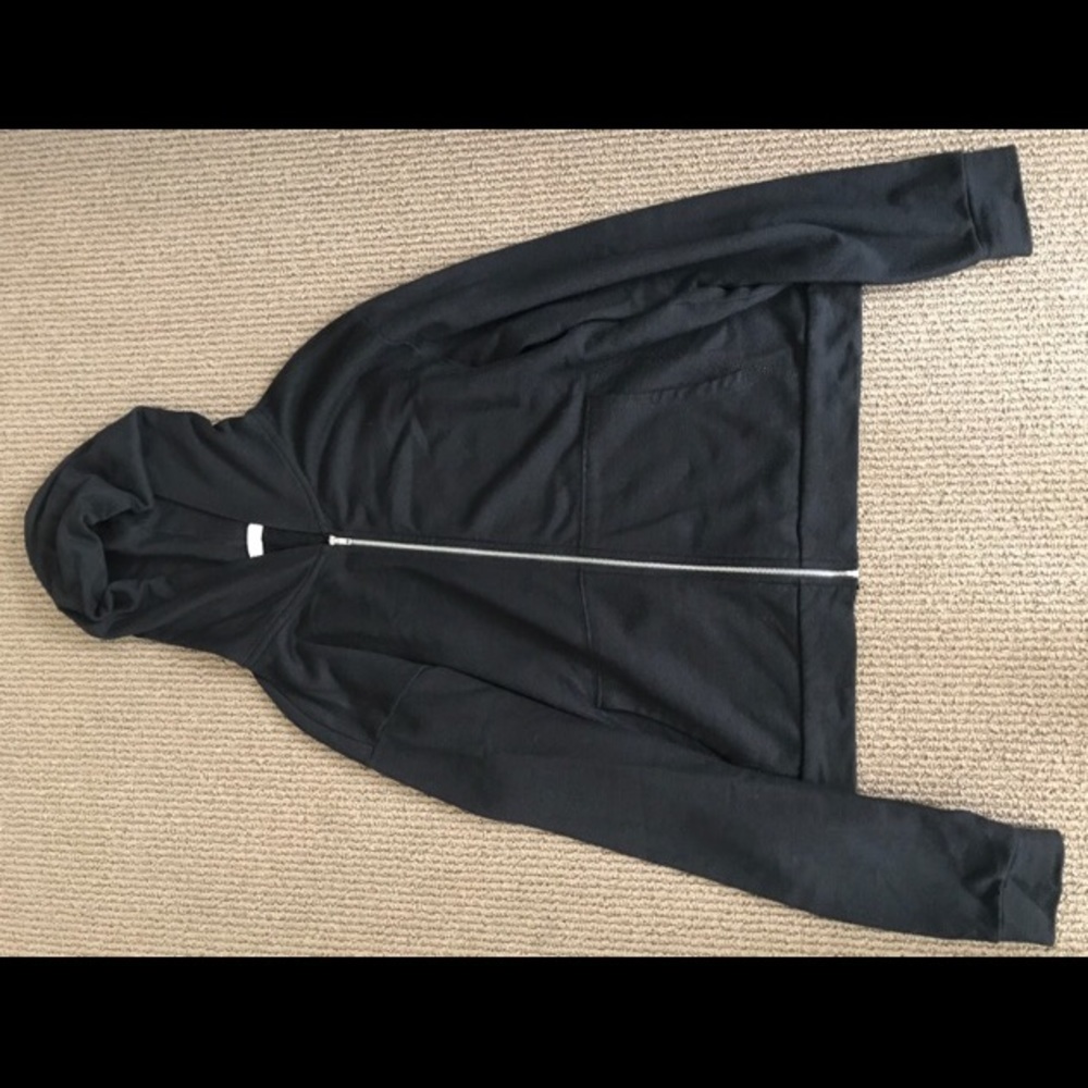 JGalt black full zip jacket