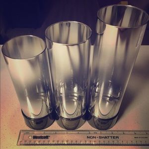 Partylite tea light holder trio