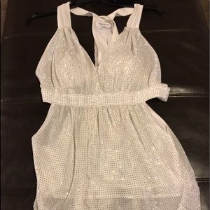 Bebe off white tunic.