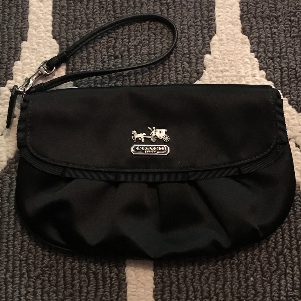 Black Coach Clutch