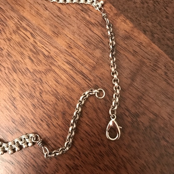 Antique silver necklace - Picture 3 of 3