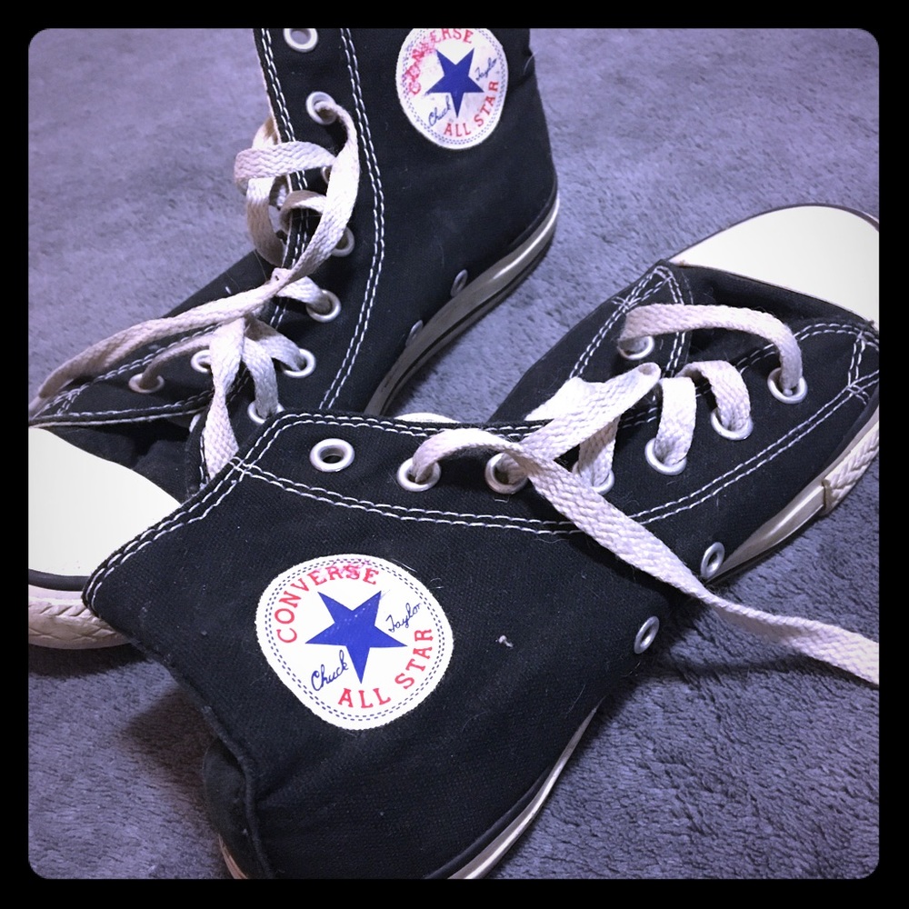High top converse shoes