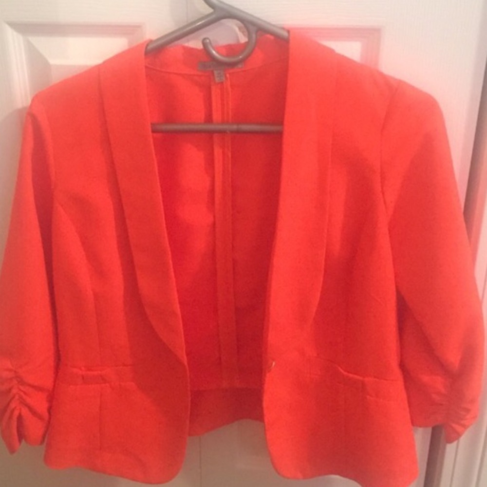 Orange Blazer