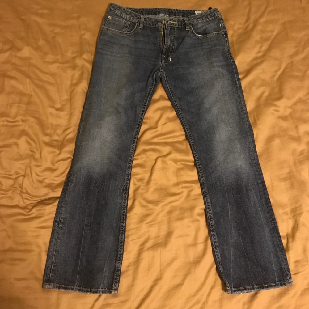 Buffalo David Bitton 34x30 Slim Straight Six Basic