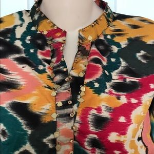 Angie Women's Geometric Embellished Details Size M