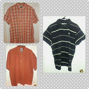 Men's XL Collared Shirts